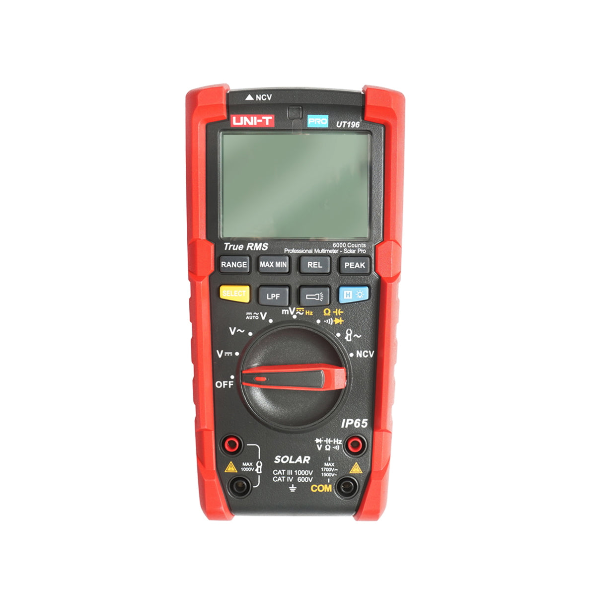 Professional Solar Pro UT196 digital multimeter, 1700V True RMS UNI-T